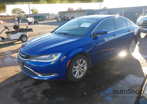 2015 Chrysler 200 Limited из США, поврежденный, VIN 1C3CCCAB9FN535026